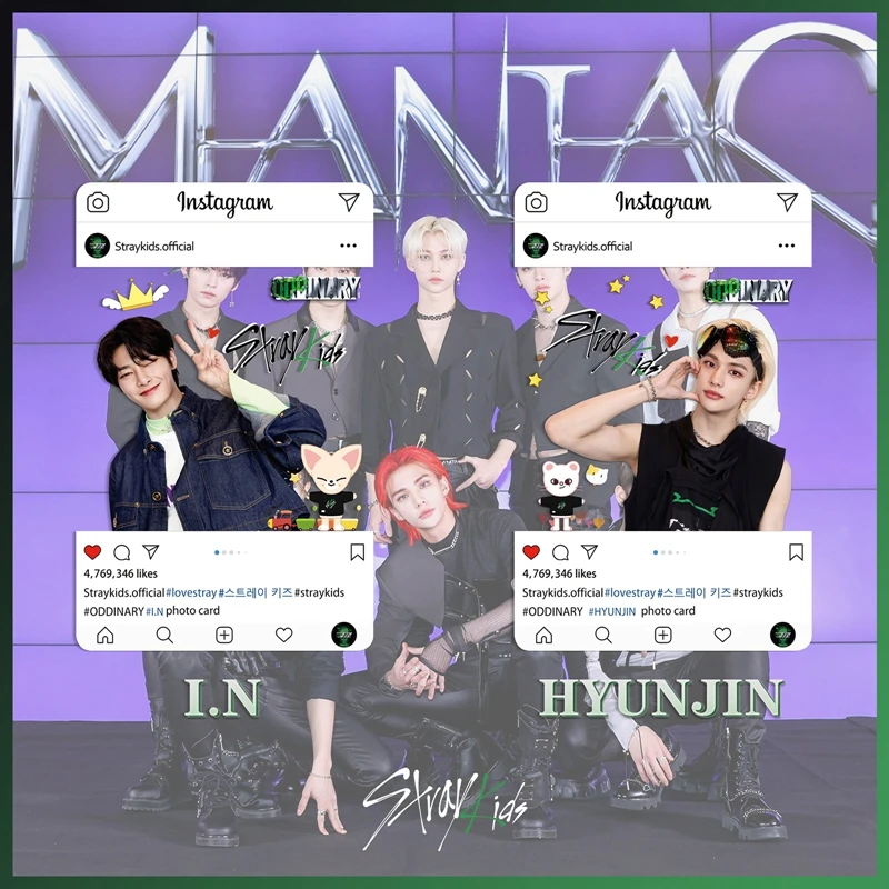 8 шт./компл. Kpop STRAY KIDS новый альбом ODDINARY фотооткрытки прозрачная открытка INS LOMO
