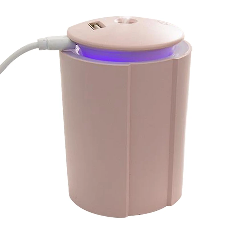 

USB Mini Mute Air Humidifier LED Night Light Office Home Desktop Aroma