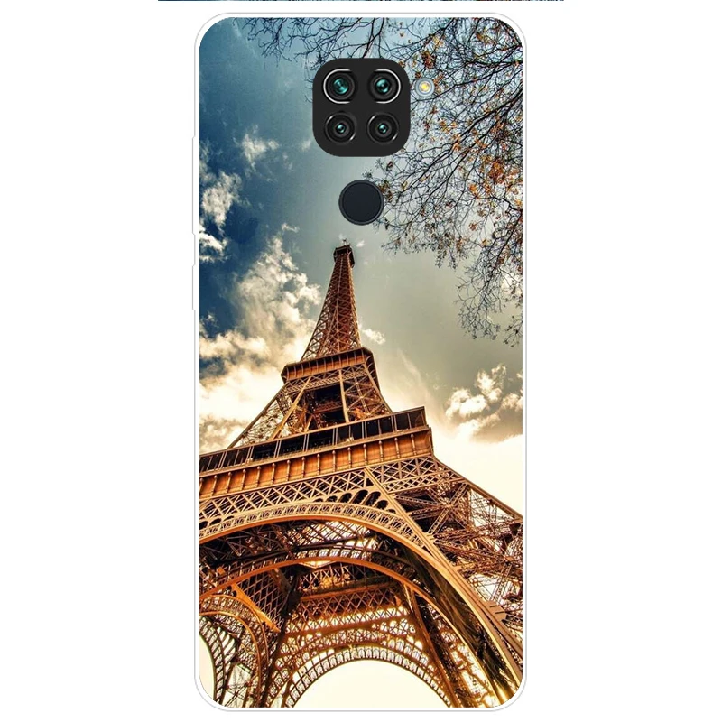 Мягкие силиконовые чехлы для телефонов Xiaomi Redmi Note 9 роскошный мягкий силиконовый