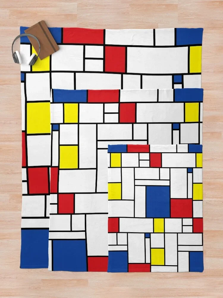 Mondrian минималистский стиль современного искусства II? Плед fatfatin плед