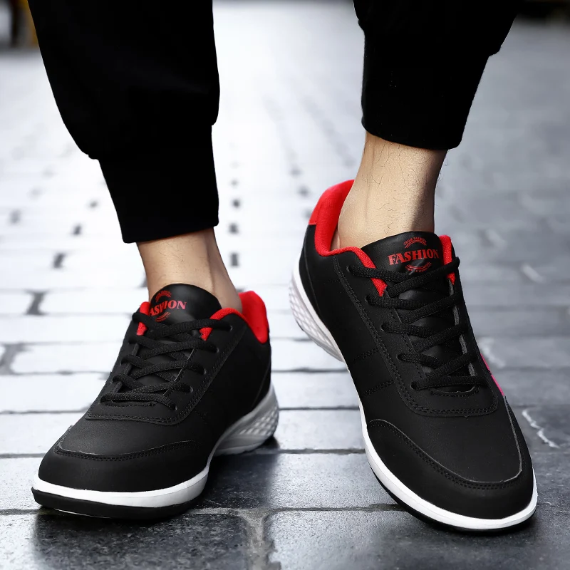Men Trend Casual Shoes Italian Breathable Leisure Male Sneakers Non-slip Footwear Men Vulcanized Shoe Size 38-46