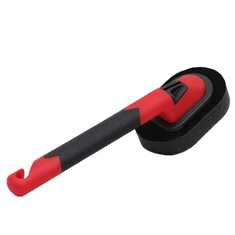 

Sponge Brush For Car Tire Replaceable Tire Dressing Applicator Pads Multi Purpose Tire Detail Sponge With Handle For Car Wheels