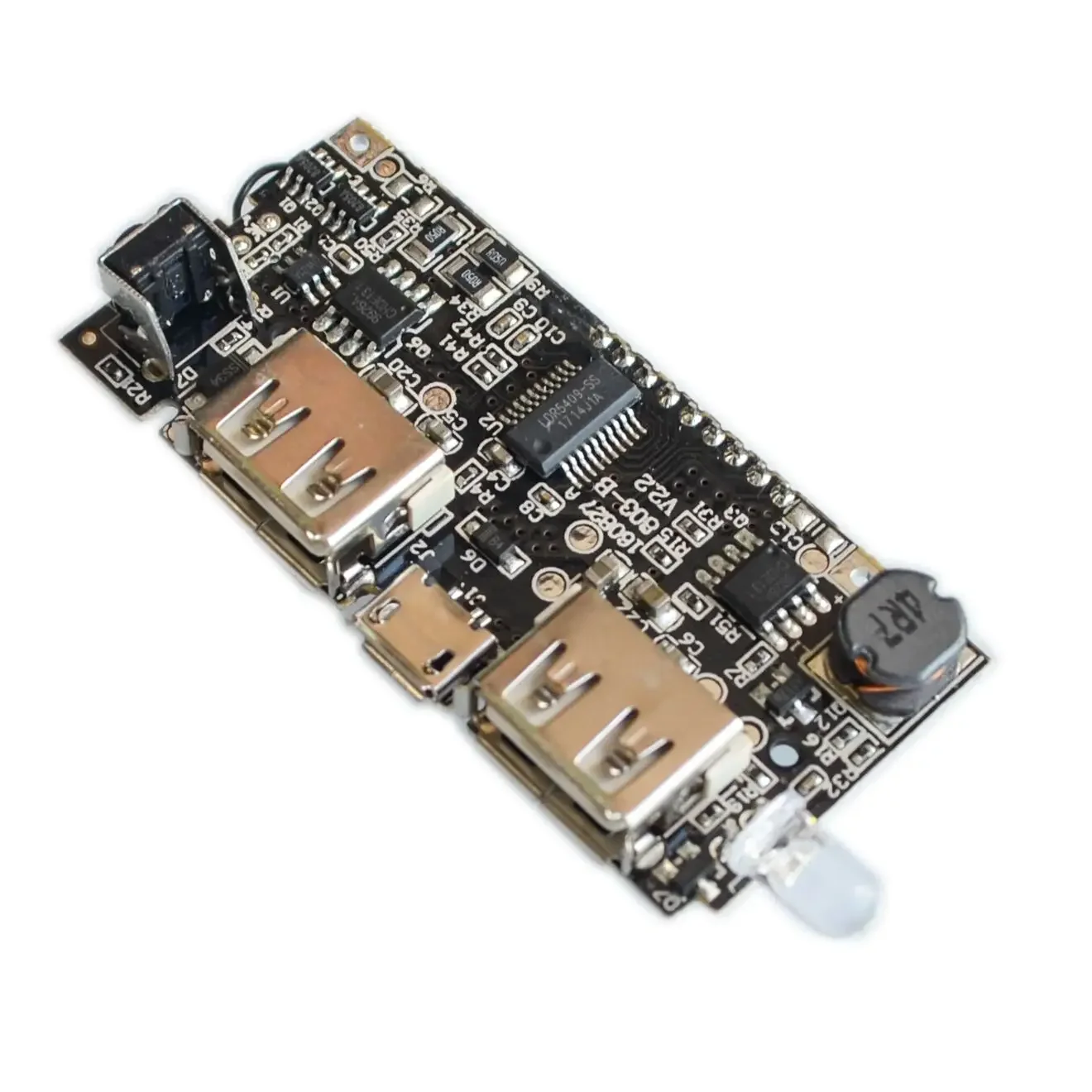 Двойной USB 5 В 1 А 2 Мобильный Power Bank 18650 Зарядное устройство для аккумулятора PCB