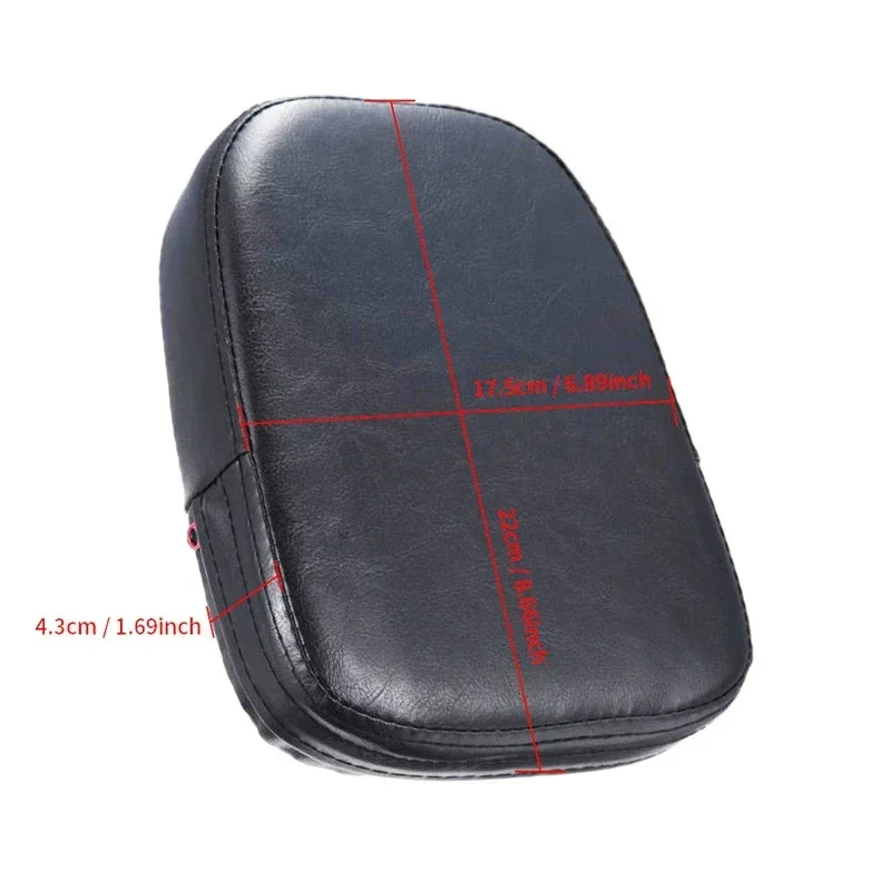 

6, универсальная подушка для спинки мотоцикла Sissy Bar для Honda Yamaha Suzuki Harley Bobber Chopper Crusier Touring