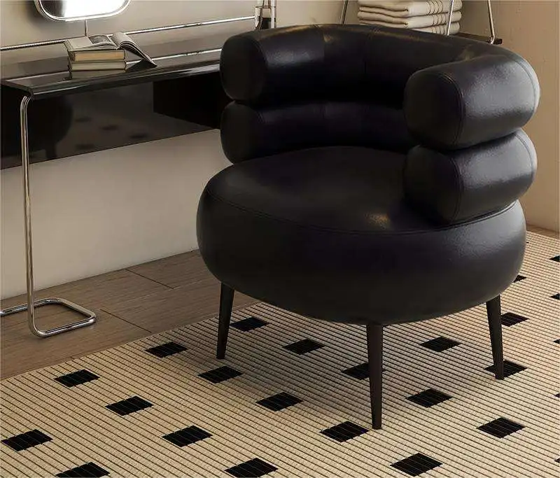 Modishes Design im nordischen Stil Bequemer weicher and langlebiger ad Freizeit stuhl mit desi