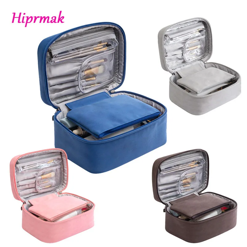 

Makeup Travel Bag Cosmetic Bag Travel Organizer Women Multifunction Waterproof Toiletries Storage Pouch Makeup Makeup Bag Set