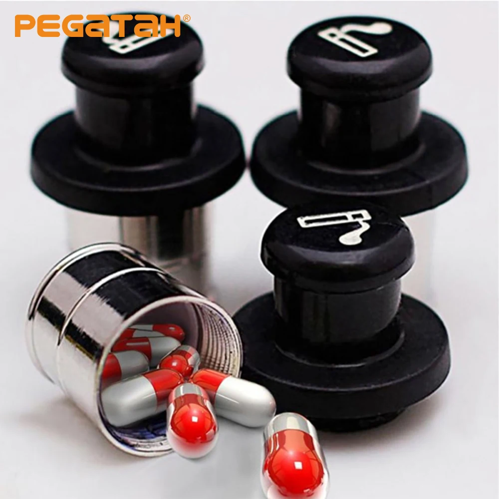 

Pill Case Box Secret Safe Stash Car Auto Cigarette Lighter Hidden Diversion Compartment Container Safe Storage Case Boxes