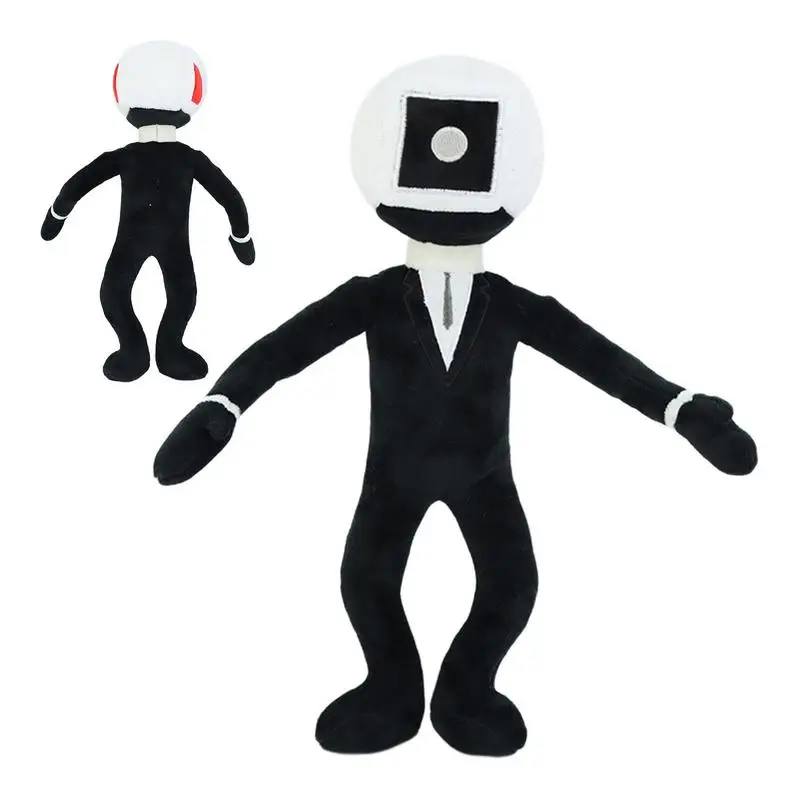 

Camera Man Plushie Soft Funny TV Speaker Camera Man Cartoon Ski-bidi Anime Trick Toy Horror Game Gift For Game Fans Cameraman