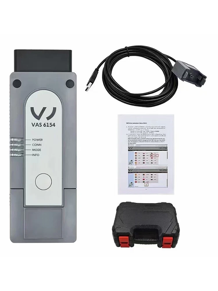 Фото VW новейший 6154a DOIP Wi-Fi в качестве оригинального сканера OBD2 1:1, версия полной системы Till 2025, диагностический программирующий инструмент 6154 DOIP №2