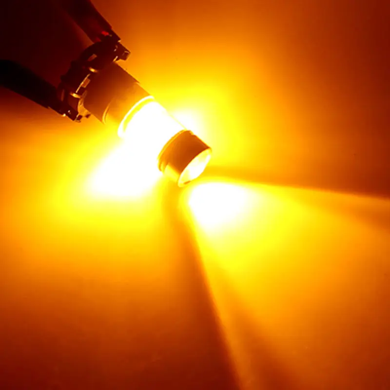 

2 шт. PY24W 100 Вт светодиодные лампы переднего хвостового указателя поворота белого янтаря для BMW 328i 335i M3 X3 X5 X6 Z4 для Audi A4 Quattro Q5 Ect