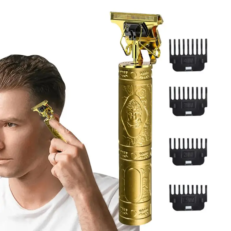 

Haircut Machine Professional Men Hair Clippers Zero Gapped Cordless Hair Trimmer Durable Haircut Beard Trimmer & Grooming Kit