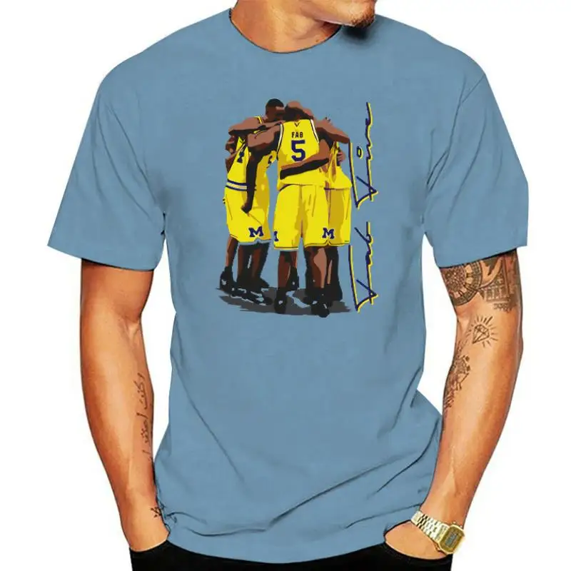 

Женская футболка с принтом FAB 5, летняя хлопковая темпераментная футболка, Повседневная футболка в стиле хип-хоп, новинка 2022, Модные свободны...