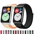 Ремешок нейлоновый для Huawei Watch FIT, браслет для смарт-часов, аксессуары для наручных часов