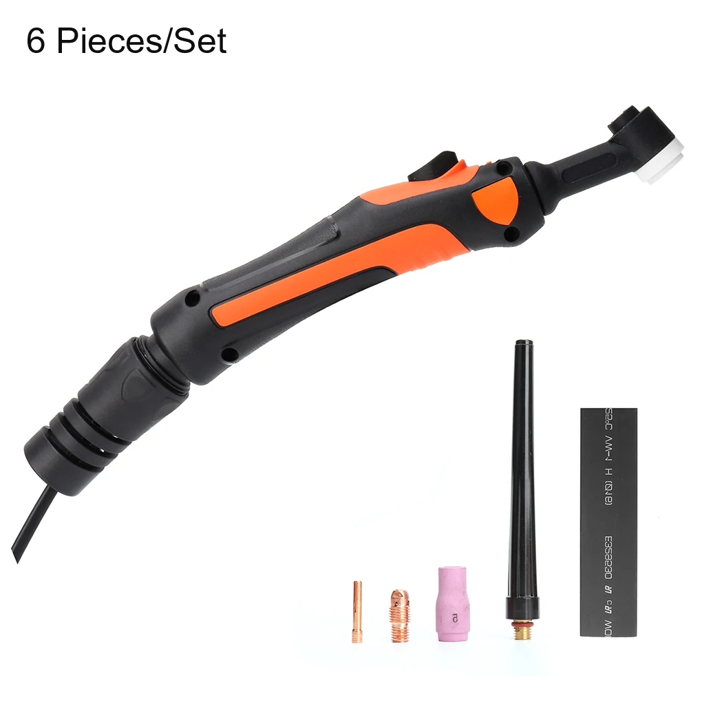 

Welding Torch Set Portable Ergonomic Switch Control Handheld Air Cooled Sealed Bendable Head Soldering Equipment