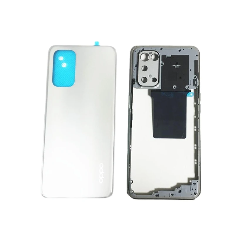 Новая задняя крышка для OPPO A54 A74 батарейного отсека рамка с задними деталями