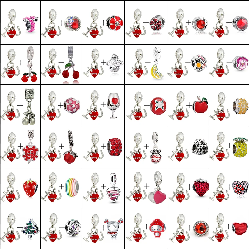 

BRACE CODE Love Letter Pendant Bracelet Necklace Pendant Zinc Alloy Jewelry Confession Love You Valentine's Day Mothers Day Gift