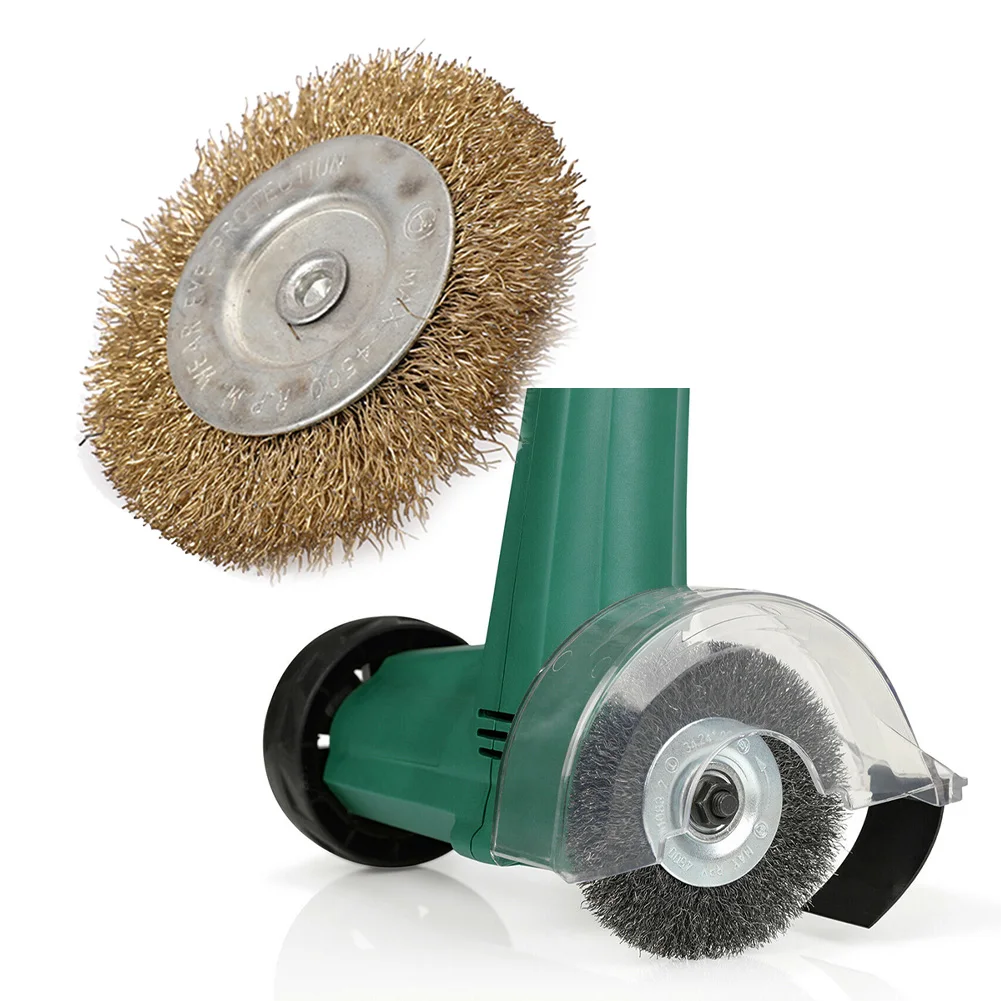 2Pcs Garden Weed Brush  Lawn Mower Replacement Brush Joint Cleaner Replacement Accessories Cutter Tools