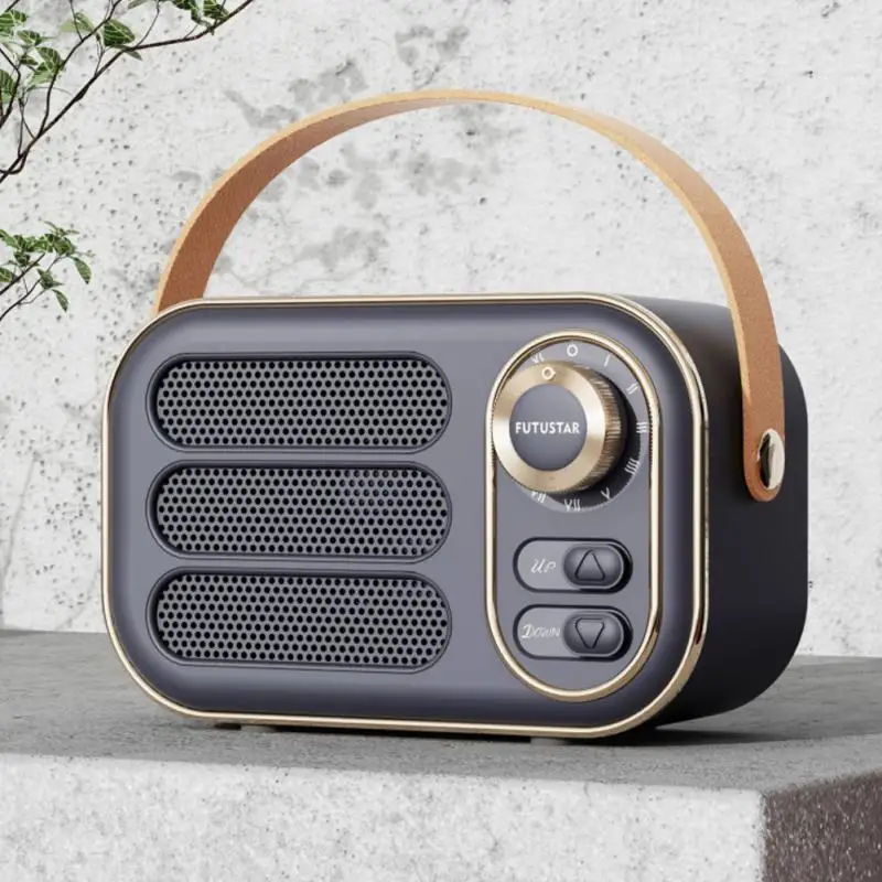 

Bluetooth-Колонка DW13 в стиле ретро, классический музыкальный плеер в стиле ретро, портативный мини-динамик, дорожный музыкальный плеер в подарок