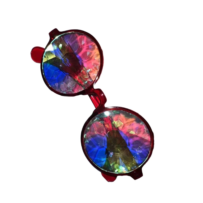 Очки-калейдоскопы очки призматические преломляющие аксессуар для фестиваля