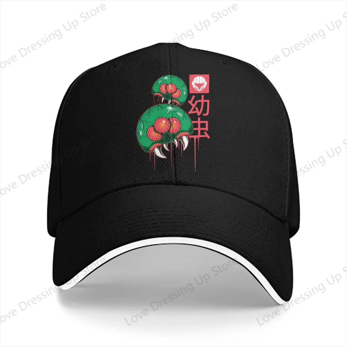 Новая игра Metroid Samus Aran для мужчин и женщин бейсболки The Larvas Truck Cap шляпы гольфа