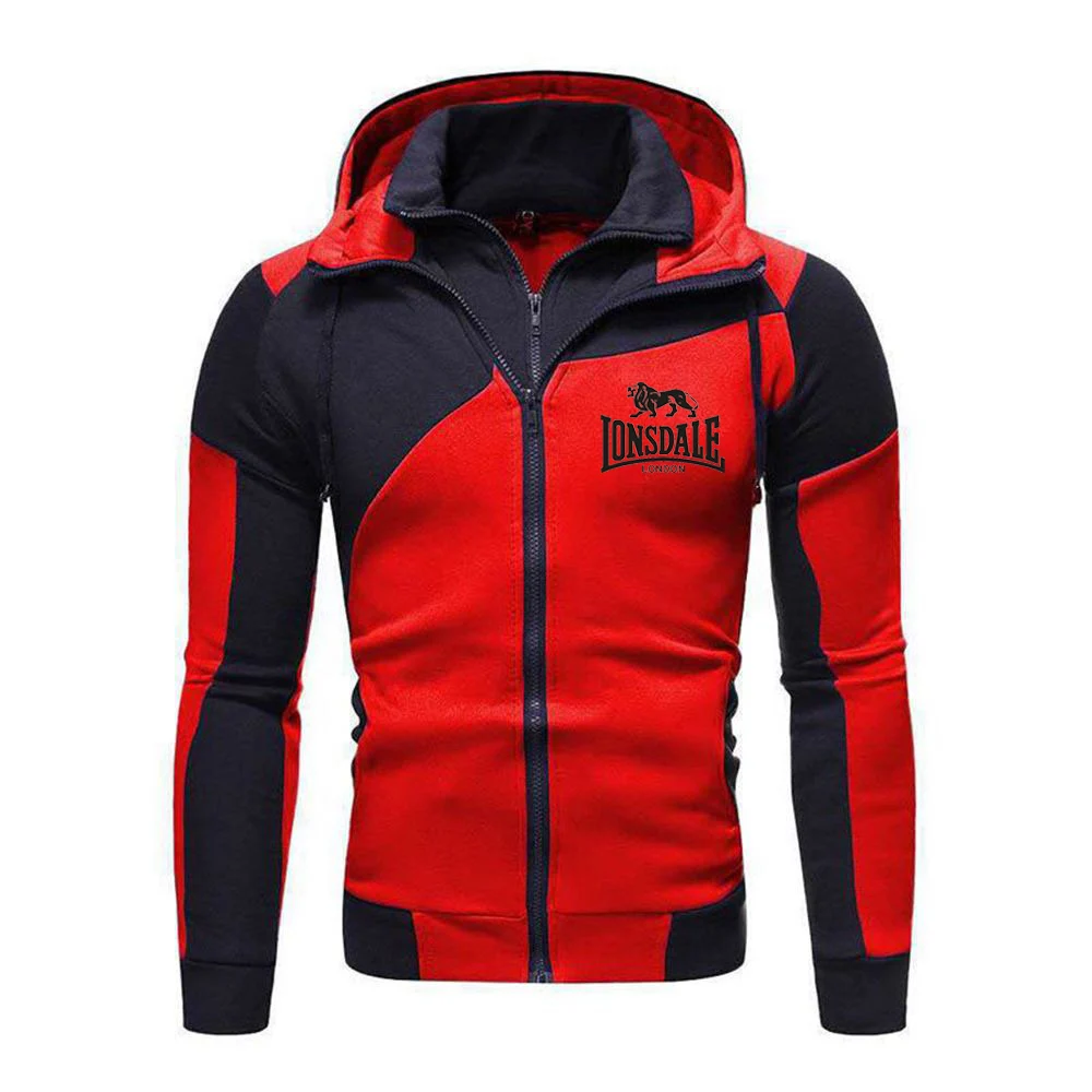 Мужская толстовка Lonsdale куртка для походов Женская Спортивная одежда улицы