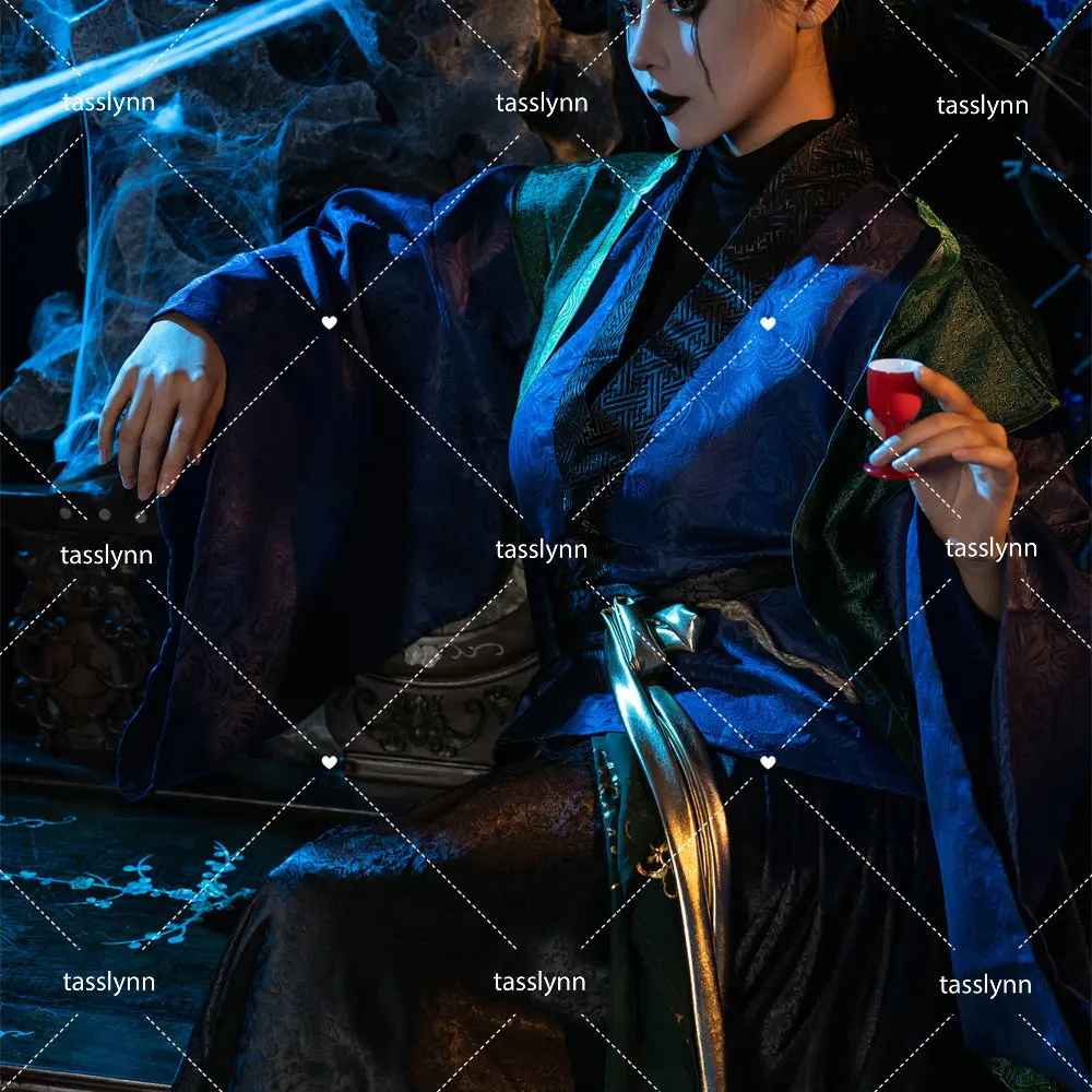 Чёрный миф Wukong костюмы на Хэллоуин для женщин аниме косплей Паук Монстр Косплей