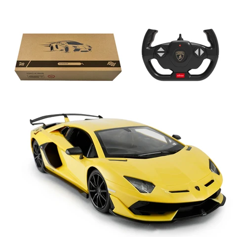 Радиоуправляемая машина Lamborghini SVJ масштаб 1/14, радиоуправляемая модель автомобиля, радиоуправляемая светодиодная Автомобильная машина, игрушки, подарок для детей, мальчиков, взрослых, растар