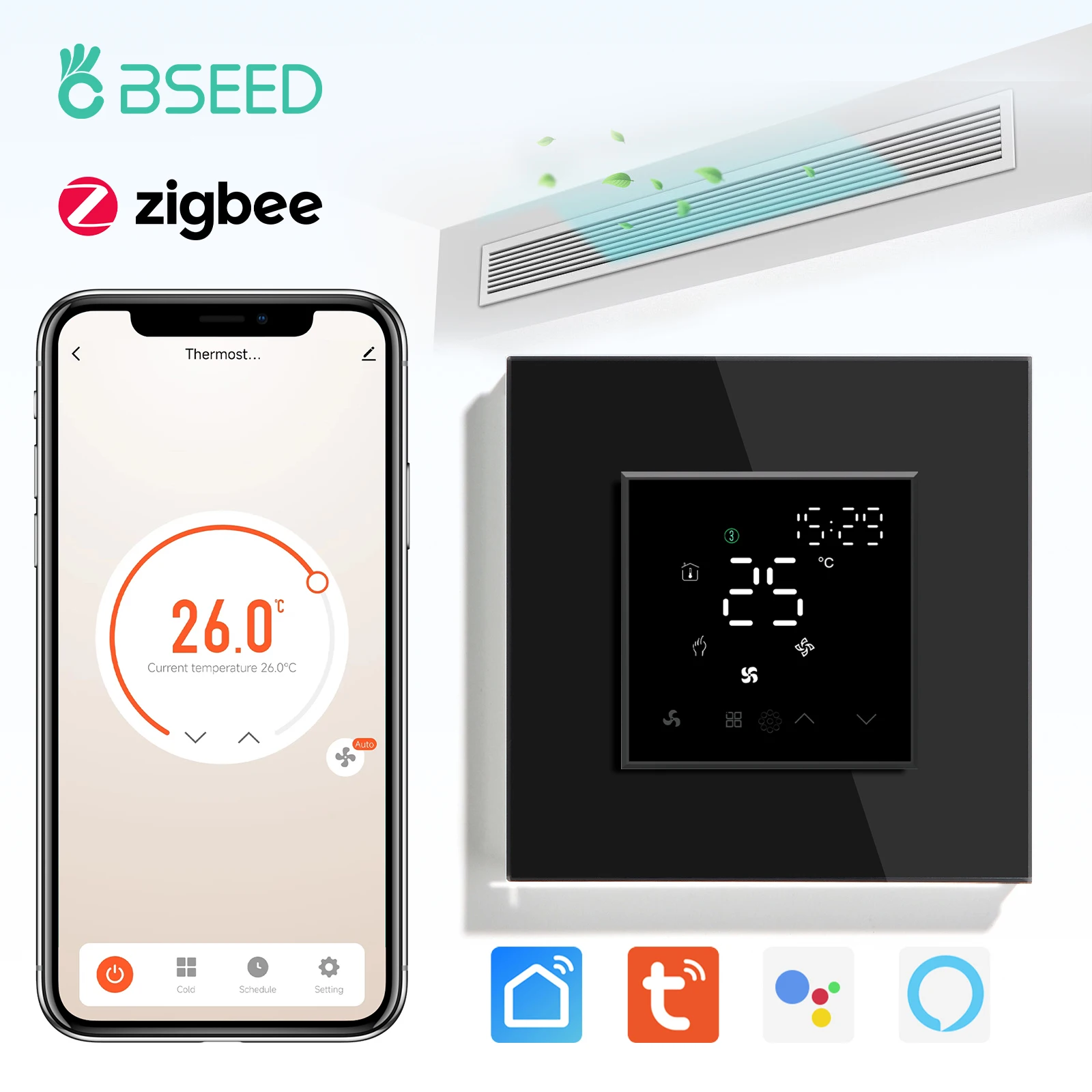 BSEED Zigbee Умный термостат для кондиционера