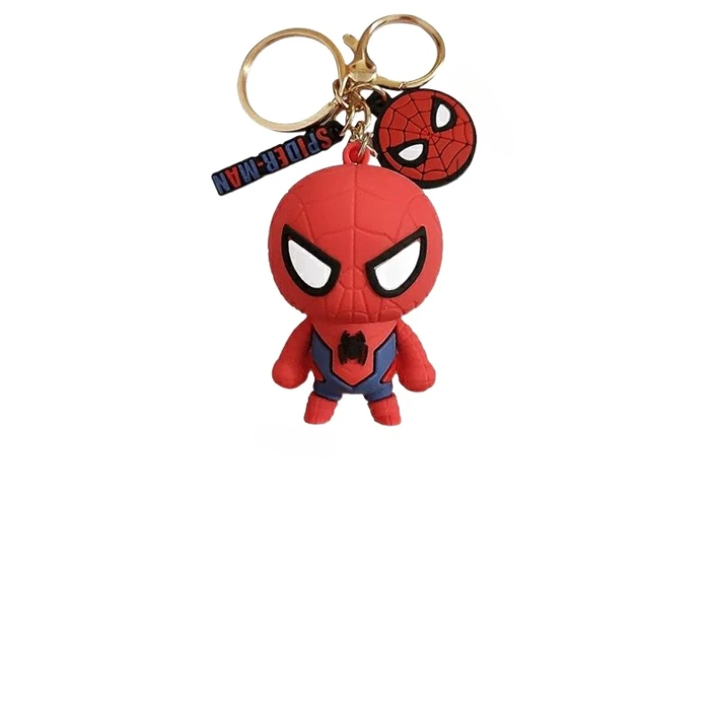 captain america black widow Hulk Marvel creative cartoon key chain anime peripheral car key pendant cool couple backpack pendant