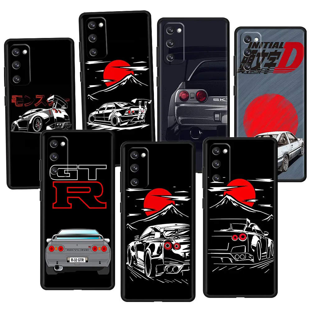 

Cell Case for Samsung Galaxy S21 FE S9 S21 S22 Ultra S20 FE S10 S22 Plus A12 4G TPU Celular Skyline Gtr R32 Soft Nissan Haruna