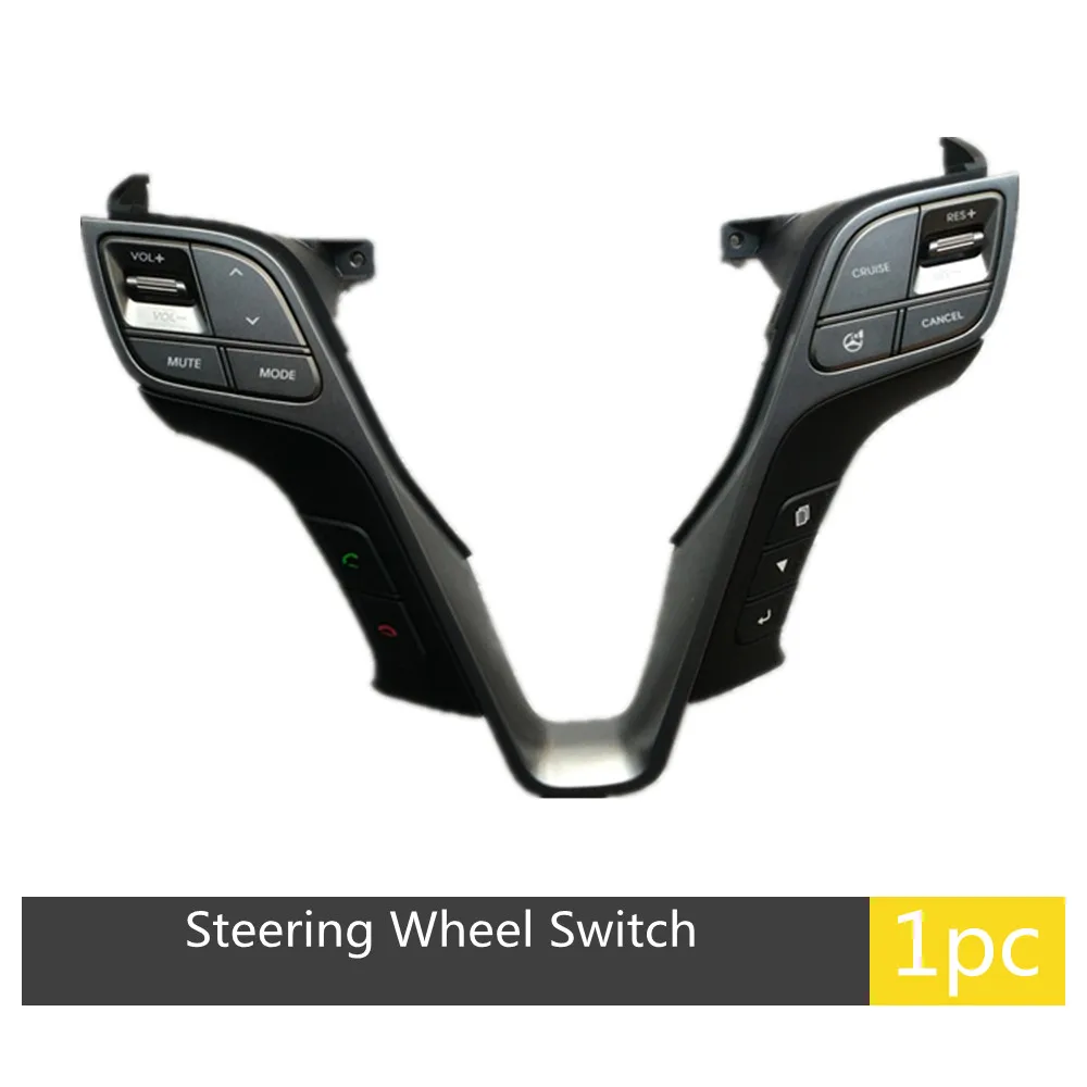 

For Hyundai SantaFe DM Steering Wheel Switch Bluetooth Answering Telephone Switch Fixed Speed Cruise Button Dashboard Control