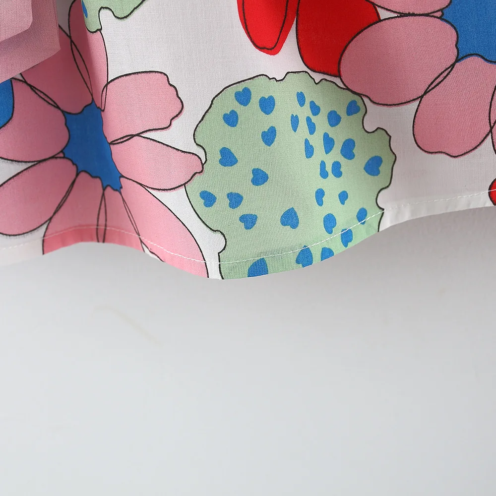 2022 летнее платье для маленьких девочек одежда новорожденных платья принцессы на