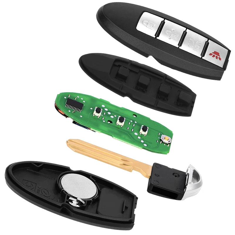 Ключ дистанционного управления DIYKEY KR55WK49622 умный ключ KR55WK48903 с 4 кнопками 315 МГц ID46