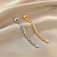 minar charming 2 styles gold silver color hollow chain rings for women girls sparkly cz zircon charm rings accessories hot