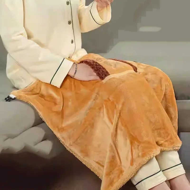 Одеяло с электрическим подогревом для одного человека современное стильное