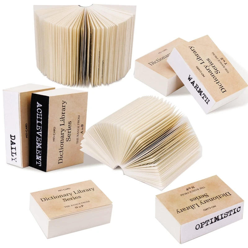 

800Pcs Vintage Scrapbook Paper, Tiny Dictionary Scrapbooking Paper Decorative Craft Paper For Journaling Supplies