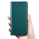Чехол-книжка из натуральной кожи для Samsung Galaxy A3, A5, A6, A7, A8, A9 Plus 2015, 2016, 2017, 2018, C5, C7 Pro