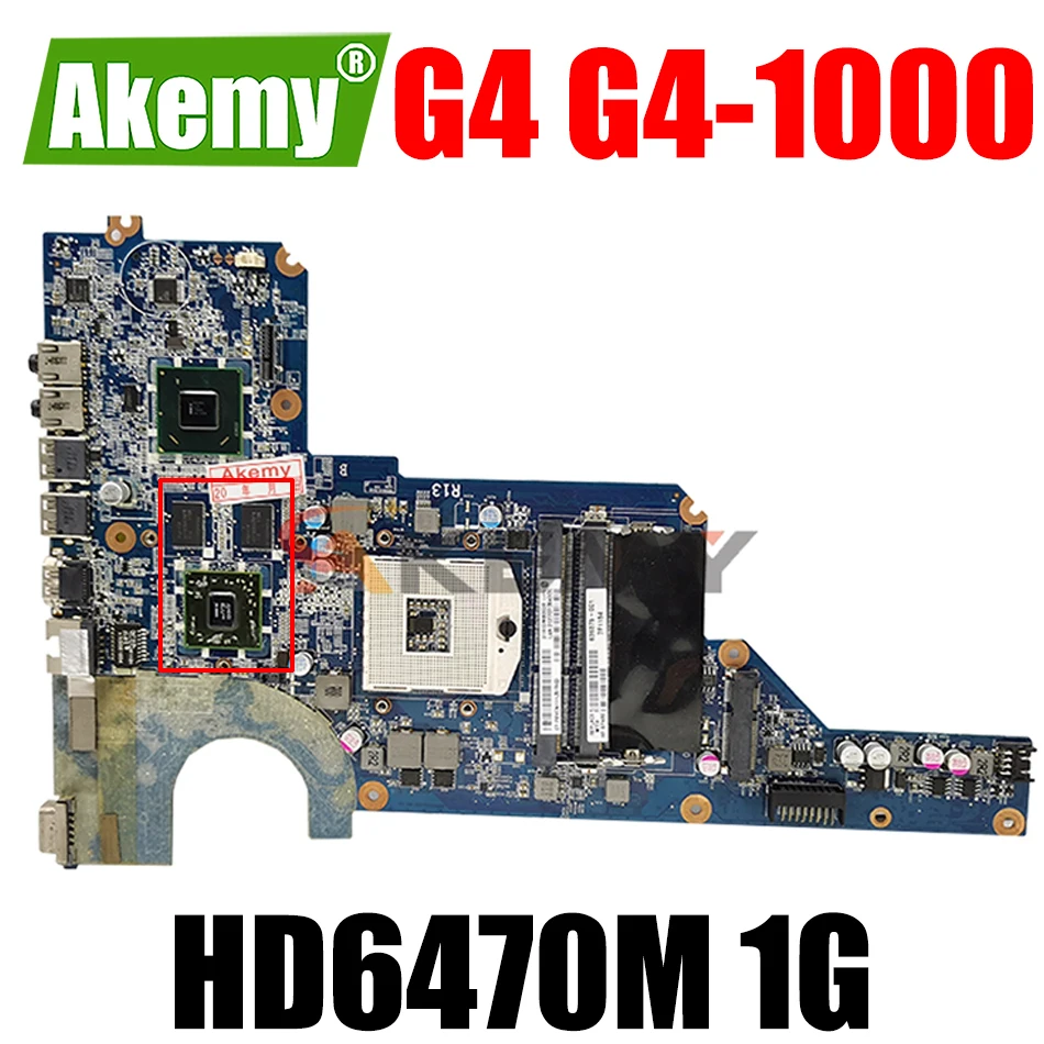 

for 636372-001 HP Pavilion G4T-1000 G7 G7T-1000 G4 G4-1000 Laptop Motherboard DA0R12MB6E0 PGA989 HM55 HD6470M 1G 100% test work