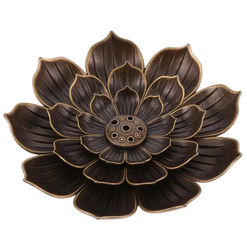 

1 Pc Lotus Shape Incense Burner Incense Furnace Censer Adornment for Home