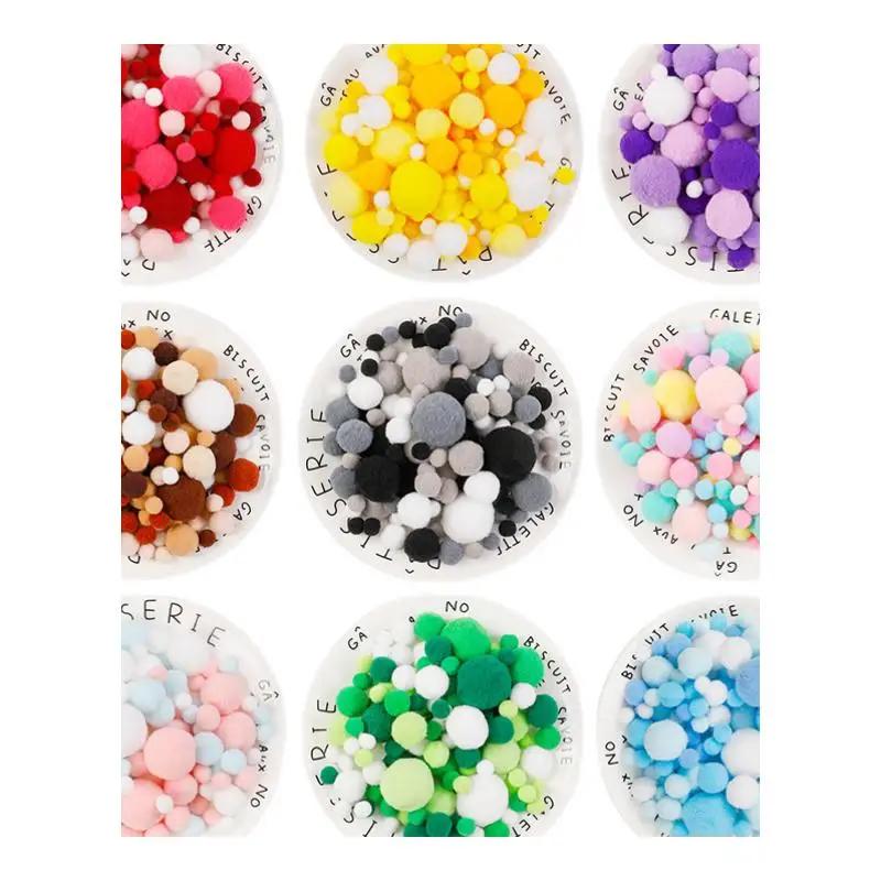 Mini Christmas Pompons Miniature Crochet Doll for Youpin Small Fur Ball