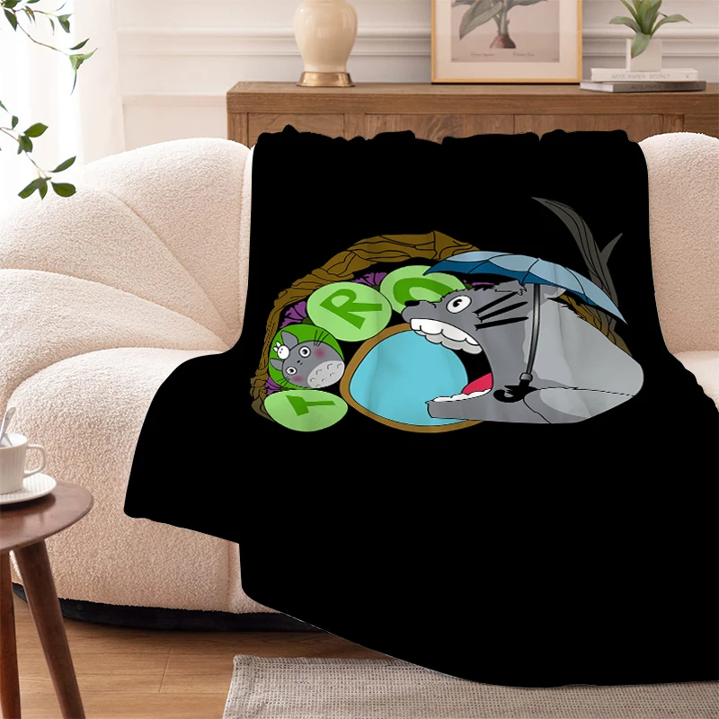 Популярное одеяло с принтом аниме одеяла для пикника теплое мягкое и удобное