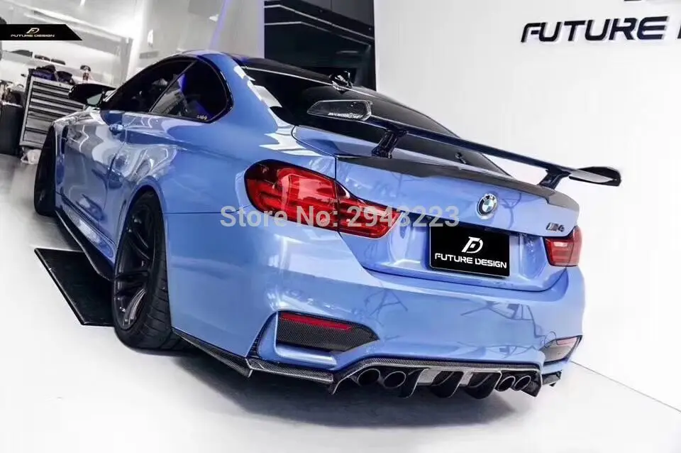 Стильный спойлер M Performance для BMW M1 M3 M4 M5 M6 F10 F30 G30 GT задний из углеродного волокна