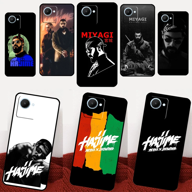 Hajime MiyaGi Andy Panda для Realme C55 C53 C35 C33 C31 C30 C21Y C11 C15 GT Neo 5 3 2 3T 2T 8 9 10 11 Pro Plus чехол