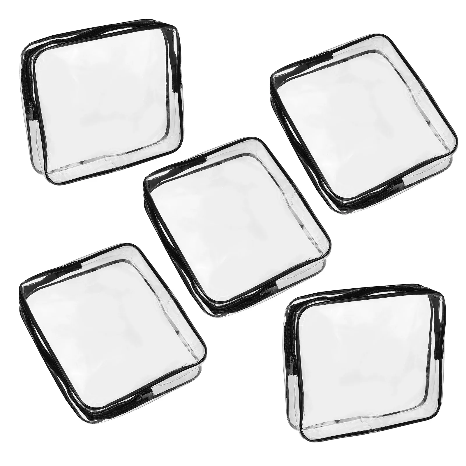 

Travel Makeup Transparent Clear Toiletry Organizer Handbag Train Case Storage Drawstring Organizers Lugagge Packing Holder Pouch