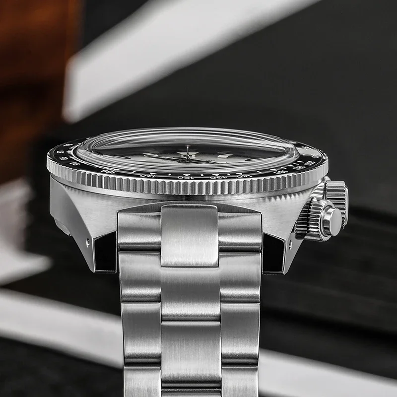 Тактические мужские часы с хронографом Frog 41 мм VS75 солнечные кварцевые