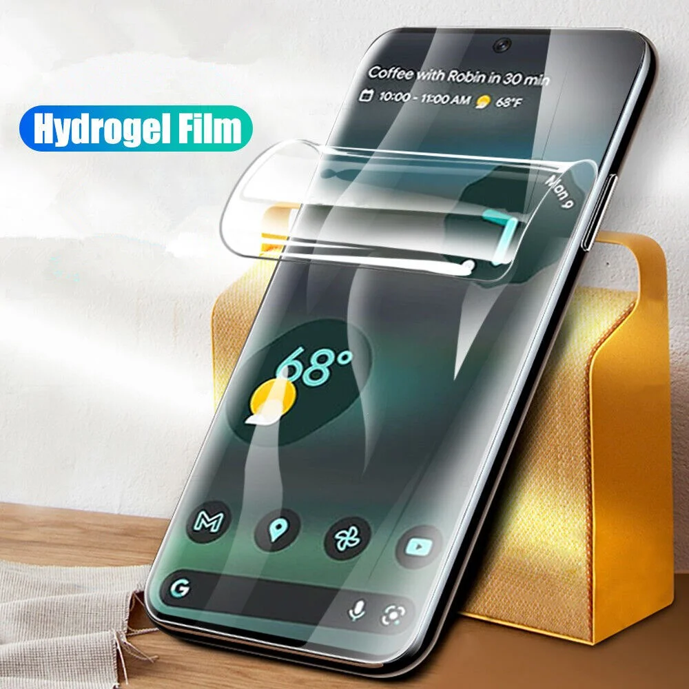 

Clear Hydrogel Film For Google Pixel 7a 7 3A XL 4 6 6a 5 7a 4a 5G 7 Pro 7 6 Pro 3A 5a 4a Screen Phone Protector Protection Film