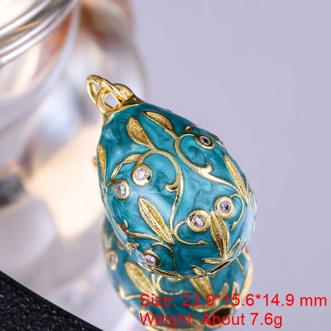 Juya, позолоченные овальные шармы с эмалью