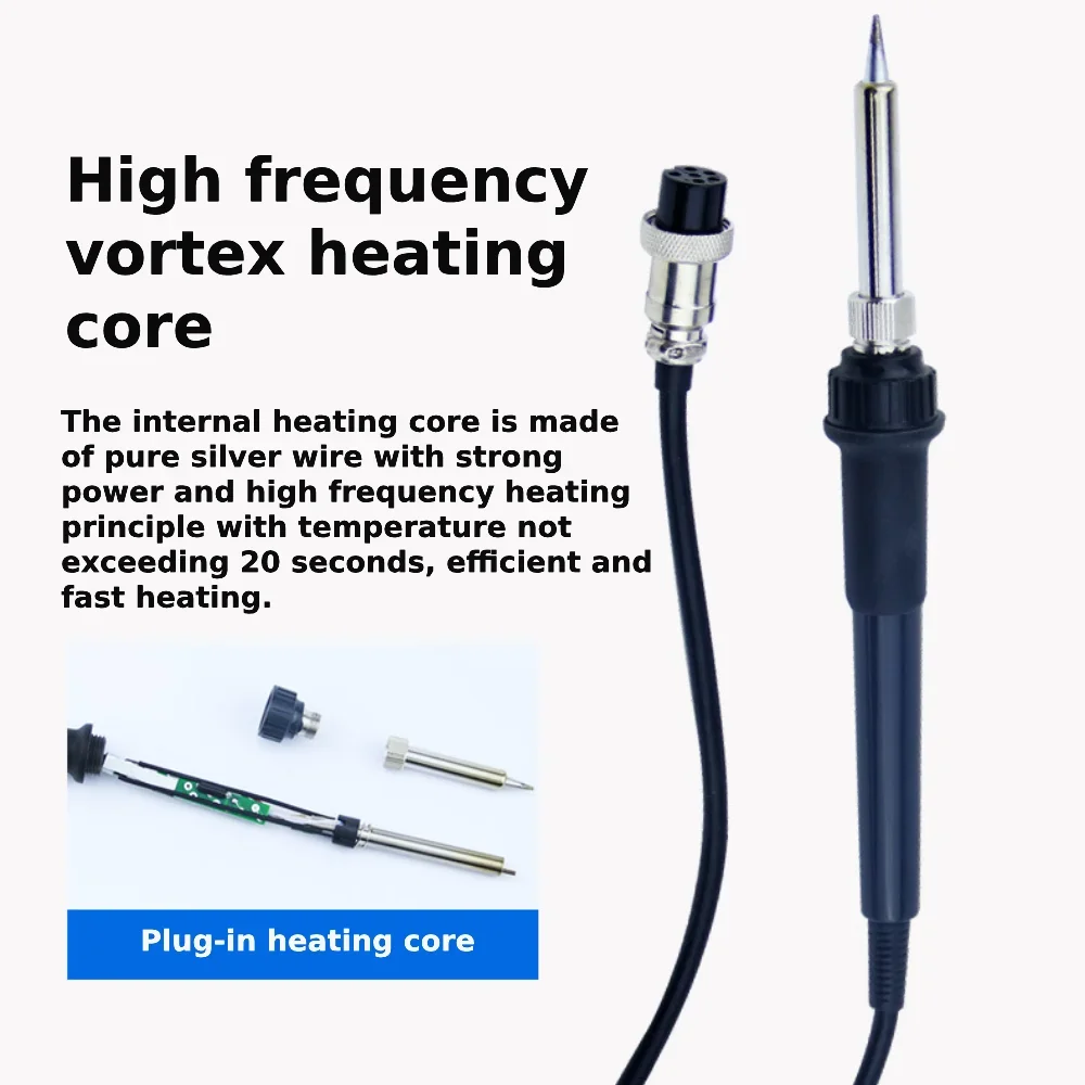 Оптовая продажа 378D ножной тип подачи олова 70 Вт паяльная станция регулируемая