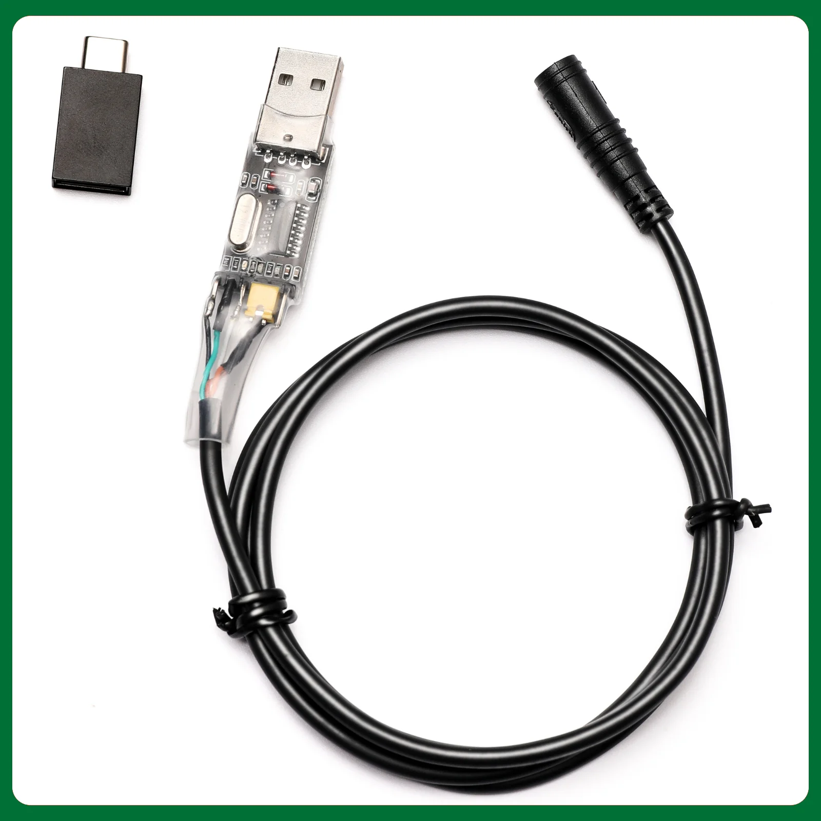 Фото 8fun/Bafang BBS01/02/03/BBSHD Кабель для программирования eBike — USB к двигателю, бесплатный адаптер OTG №2