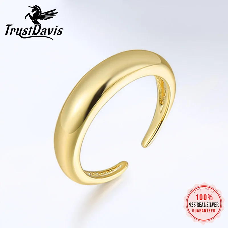 Женское Открытое кольцо из серебра 925 пробы с геометрическим рисунком |